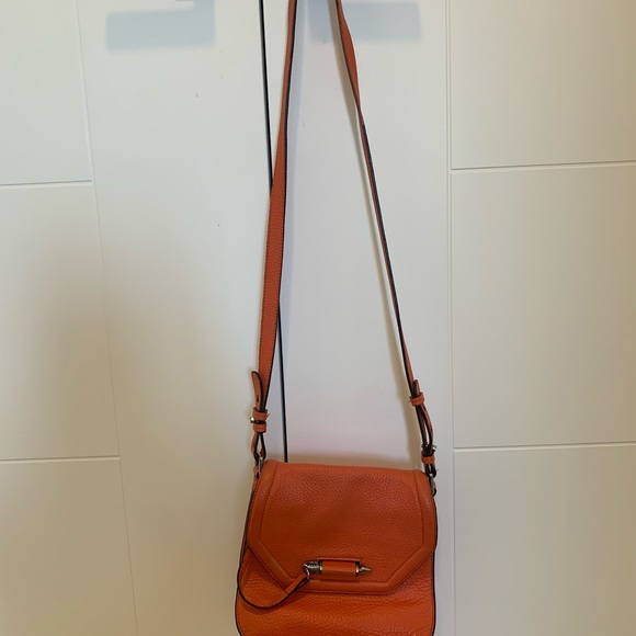 Orange Mackage Crossbody Purse - Picture 2 of 3